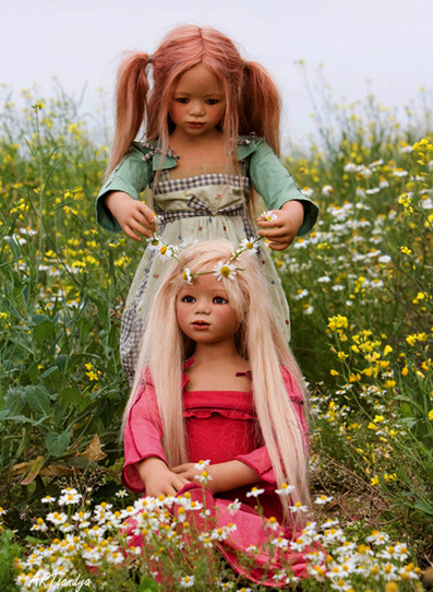 Puppen von Annette Himstedt