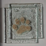 Pet Memorial aus Glas und Asche